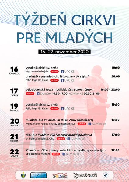 Týždeň Cirkvi pre mladých 2020 - ACM Košice